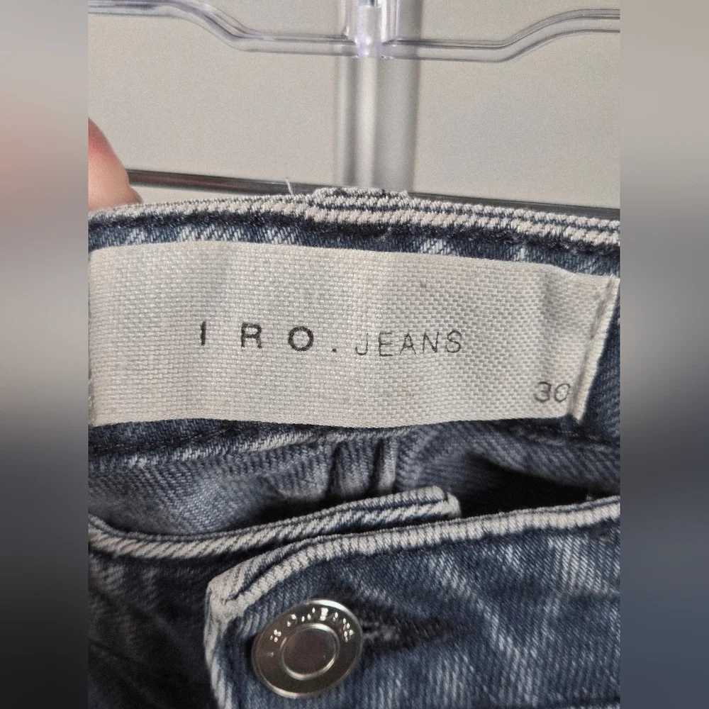 Iro Rina Straight Leg Elevated Basic Slow Fashion Jeans,‎ Size 30